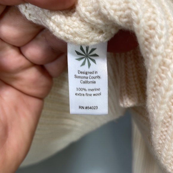 Athleta Wool Stowe Knit Moto Zip Jacket - Picture 9 of 10